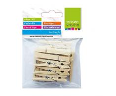 Vaessen Creative Pince Ã Linge, Naturel, Taille Unique