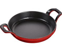 Staub 1301606 Plat Rond Empilable Fonte Cerise 16 cm