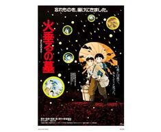 onthewall Tombe du feu Mouches Studio Ghibli Poster Art Print