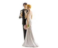 Dekora 305042 Figurine SantÃ© du Couple pour Le Gateau de Mariage 16 cm