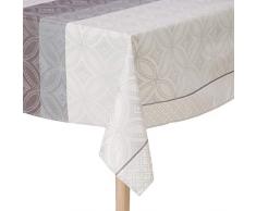Nydel Gris Nappe Jacquard Gally Anti Tache Enduction Acrylique, 160 x 300 cm