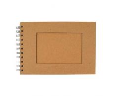 Rayher Album Photo Ã Â Spirales Passepartout Nature Paysage DIN A5, 30Â BG