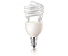 Philips Ampoule FluoCompacte Spirale Culot E14 12 Watts Consommés Ãquivalence Incandescence : 58W
