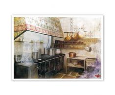 Garcia de pou Sets De Table Offset Antigua Cocina 70 G/M2 31X43 Cm CuatricromÃ­a Litos - 500 unitÃ©s