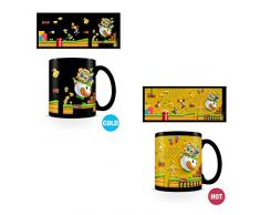 Super Mario SCMG24854 Mug Thermo-réactif (Gold Coin Rush) 11oz/315ml, Céramique, Multicolore