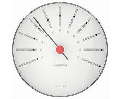 Arne Jacobsen 43687 Horloge Murale, Plastique, WeiÃ, 12 cm