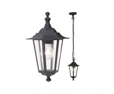 Garza Aura Applique murale Suspension E27, noir et bleu