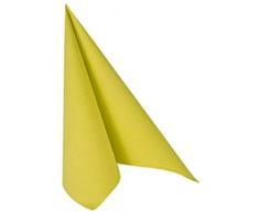Papstar Serviette de Table, Serviette en Papier, Vert Citron, 40.00 x 40.00 x 40.00 cm