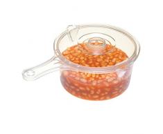 Kitchen Craft Casserole micro-ondes avec couvercle Résistant aux tâches 900 ml