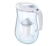 AQUAPHOR Provence Filtre à Eau en Verre avec 1 Cartouche A5 pour réduire Le calcaire, Le Chlore et Les métaux Lourds, Plastique, Volume 4,2 l