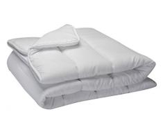 Pikolin Home - Couette en fibre hypoallergénique et antiacariens, automne/hiver, 300 g/m². 220x250cm-Lit 160