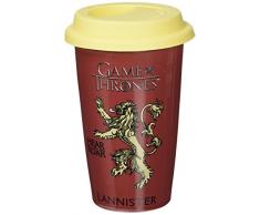 Game of Thrones MGT22869 (House Lannister) Travel Mug, CÃ©ramique, Multicolore, 12oz/340ml