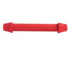 Mastrad F11870 Rouleau à pâtisserie ajustable-41 cm-rouge, Silicone/Acier/PA, 41 cm