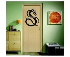 TATOUTEX 3613241821326 Sticker Mural, Bleu Clair, L 80cm x H 96cm