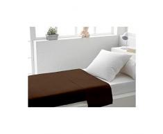 AtmosphÃÅ¡re - 213212 - Drap Plat Uni - 180 x 290 cm - Atmo Chocolat