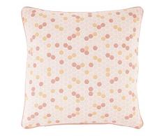 Dutch Decor Housse de Coussin Hulda 45x45 cm Peach - Housses de Coussin DÃ©coratif - ZippÃ©e