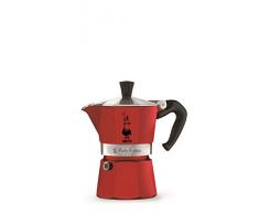 Bialetti 0004941 CafetiÃ¨re Italienne, Aluminium, Rouge, 1 Tasse