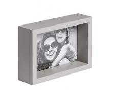 BD ART 20 x 25 cm Box Cadre Photo, Gris Clair
