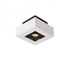 Lucide XIRAX - Spot Plafond - LED Dim. - GU10 - 1x5W 3000K - Blanc