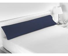 SABANALIA Combina Taie doreiller (Disponible en Plusieurs Tailles) 105-125 x 45 Bleu Marine