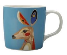 Maxwell Williams DI0215 Tasse Ã cafÃ©/thÃ© Pete Cromer, Porcelaine, Kangourou, 375 ml