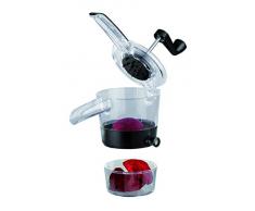 GEFU GE13410 Spiralfix Coupe-LÃ©gumes Acier Inoxydable Noir 33,5 x 14,2 x 19 cm