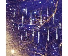 EASYmaxx Guirlande lumineuse LED avec effet Metéorite, plastique, 4 W, noir (câble), 8 m de longueur