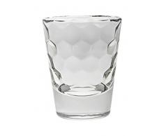 Vidivi Vetri delle Venezie 67259 Honey Lot de 6 Verres à Liqueur de 8 cl en Verre, Transparent