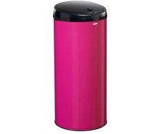 Poubelle à Ouverture Automatique, 45 L, Rose Telemagenta
