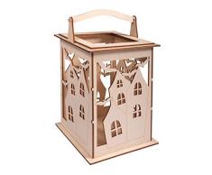 Rayher Lanterne b. Chauve-so. a.poi,FSCMixCred, nature, 3x15,3x26,5cm,15 parties, boÃ®te 1kit