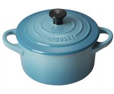 Le Creuset Mini cocotte en céramique Turquoise 14 cm