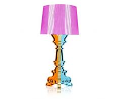 Kartell Bourgie Lampe de Table, Paquet de 1 piÃ¨ce, Fuchsia, Plastique