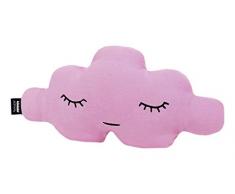 Paparajote Factory Cloud Coussin en Coton en Forme de Nuage 35 x 12 x 19 cm Chicle