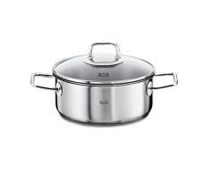 Fissler/50/20/0Â Faitout 20Â cm/32Â x 32Â x 27Â x 15,5Â cm en acier inoxydable