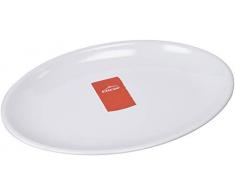 LACOR 62753 Plat Ovale en mÃ©lamine 250 x 183 x 22 mm