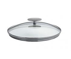 Cristel-K22P-Couvercle en verre bombé - Platine