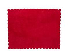 Aratextil Lisa Tapis Enfant, Coton, Rouge, 120Â x 160Â cm