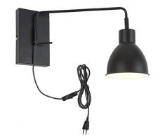Its about RoMi NOTTINGHAM Applique Murale E27 40 W Noir