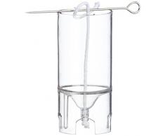 Rayher 3116600Â pour Bougie Cloches Pointe cylindrique en PolystyrÃ¨ne 1 Hauteur 6 5Â cm DiamÃ¨tre 4Â cm