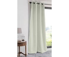 Lovely Casa R61840002 Notte Rideau occultant Polyester Ecru 250 x 135 cm