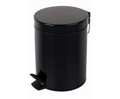 Spirella Poubelle Sydney Noir 5 l