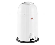 Wesco Kickmaster Junior 180 312-01 Poubelle (Blanc)