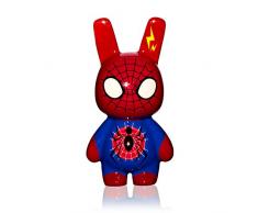 The Crazy Art Factory CA4510 Sculpture Crazy Bunny Grand MODELE ARAIGNEE 51 CM, Rouge/Bleu