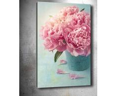 Bonamaison Peinture sur toile, multicolore, 50 x 70 cm - Conçu et fabriqué en Turquie