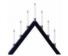 Star 266-60 chandelier en LED Tall-A 7 lumiÃ¨res, couleur: noir matÃ©riel: bois/mÃ©tal, ca. 63 cm x 66 cm boite colorÃ©