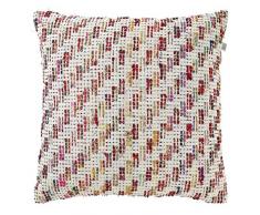 Dutch Decor Delphine â Coussin, 45x45 cm, Ivoire - Coton