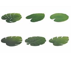 Villa dEste Home Tivoli Jungle Lot de 6Â Sets de Table, PVC, Multicolore, 6Â unitÃ©s