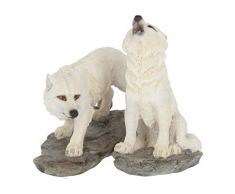 Nemesis Now Before The Chase Lot de 2 Figurines Blanc 17 cm