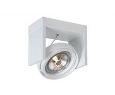 Lucide ZETT- LED - Spot Plafond - LED Dim. - AR111 - 1x12W 2700K - Blanc