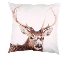 Soleil docre Coussin DÃ©co DÃ©houssable, Polyester, Multicolore, 45 x 45 cm